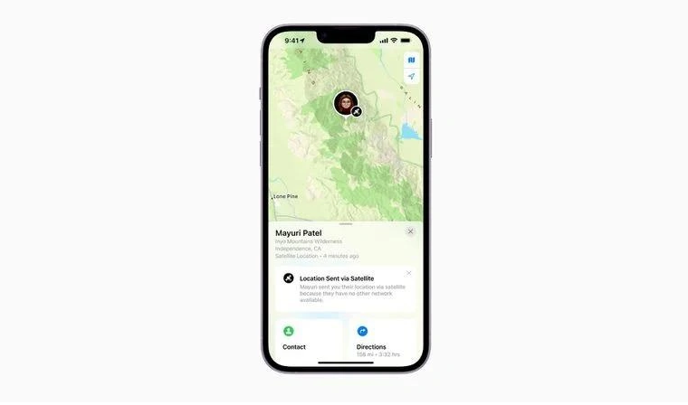 寿宁苹果14维修分享iPhone14系列中 FindMy功能通过卫星分享位置方法教程 